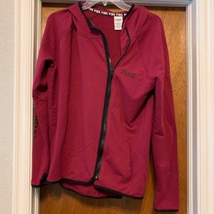 VS Pink zip-up hoodie
